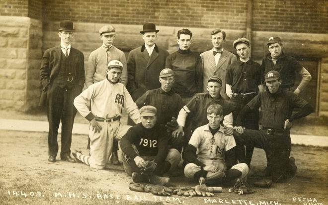 Marlette Baseball Team (newer photo)